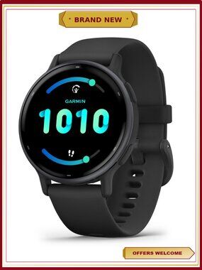 Garmin Vivoactive 5 GPS Smartwatch, AMOLED Display, 11 Day Battery